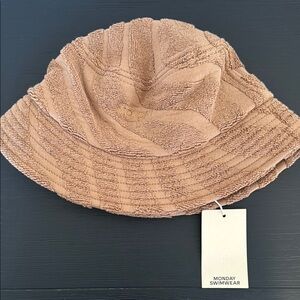 Monday Swimwear Tan Bucket Hat